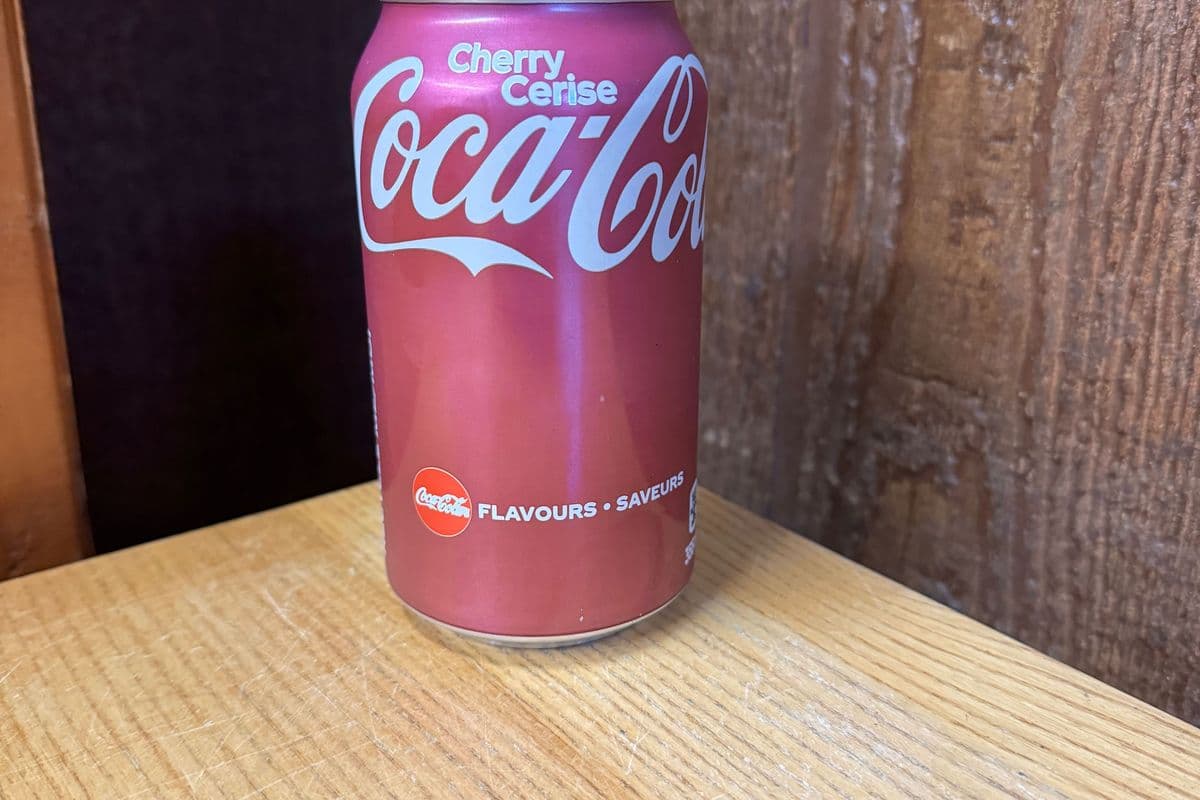 Canned Cherry Coke