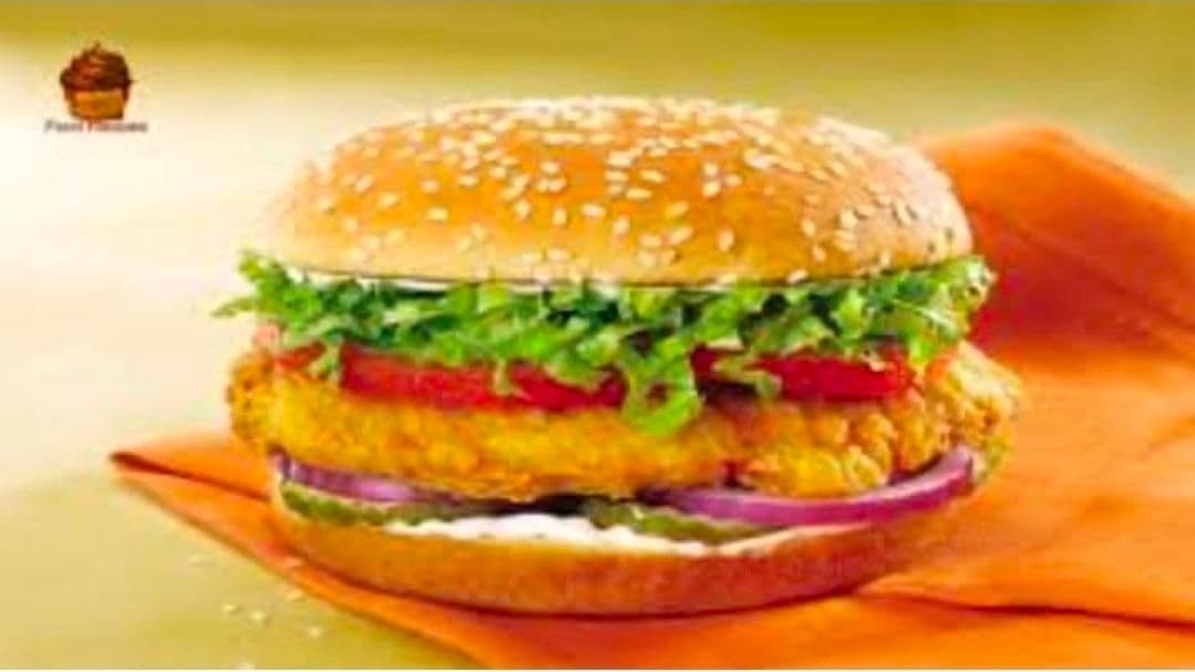 Breaded Chicken Burger