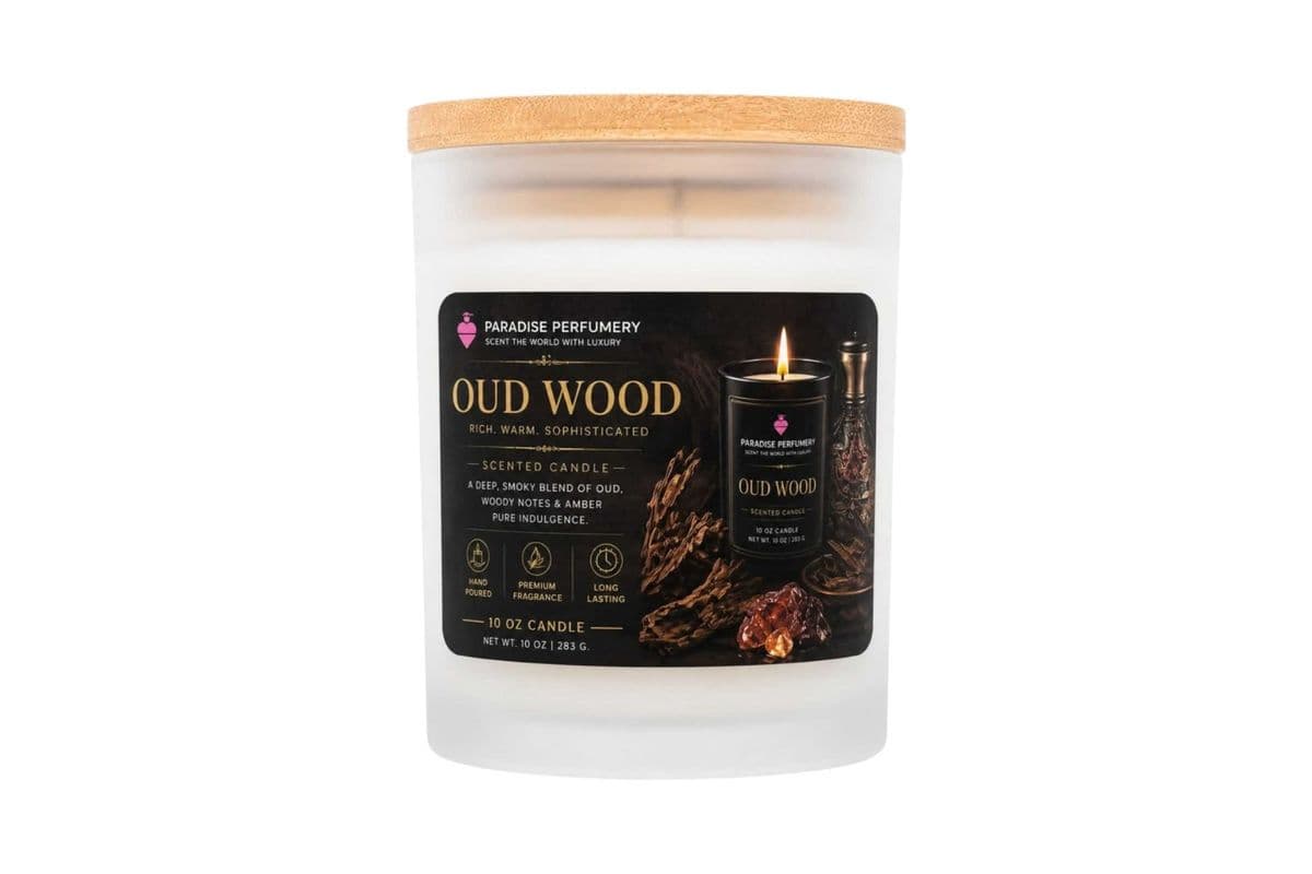 Paradise Oud Wood Candle (10oz)