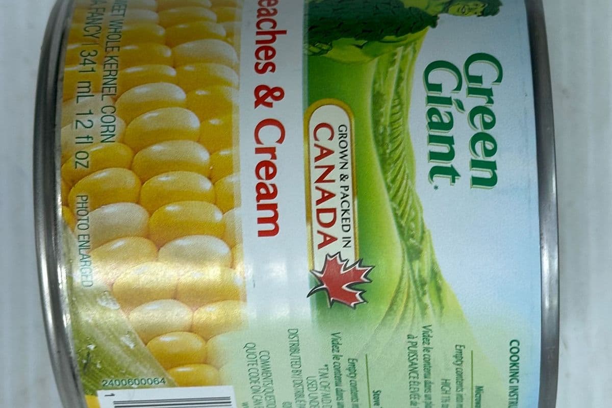 Green Giant Peaches & Cream (341 ml)