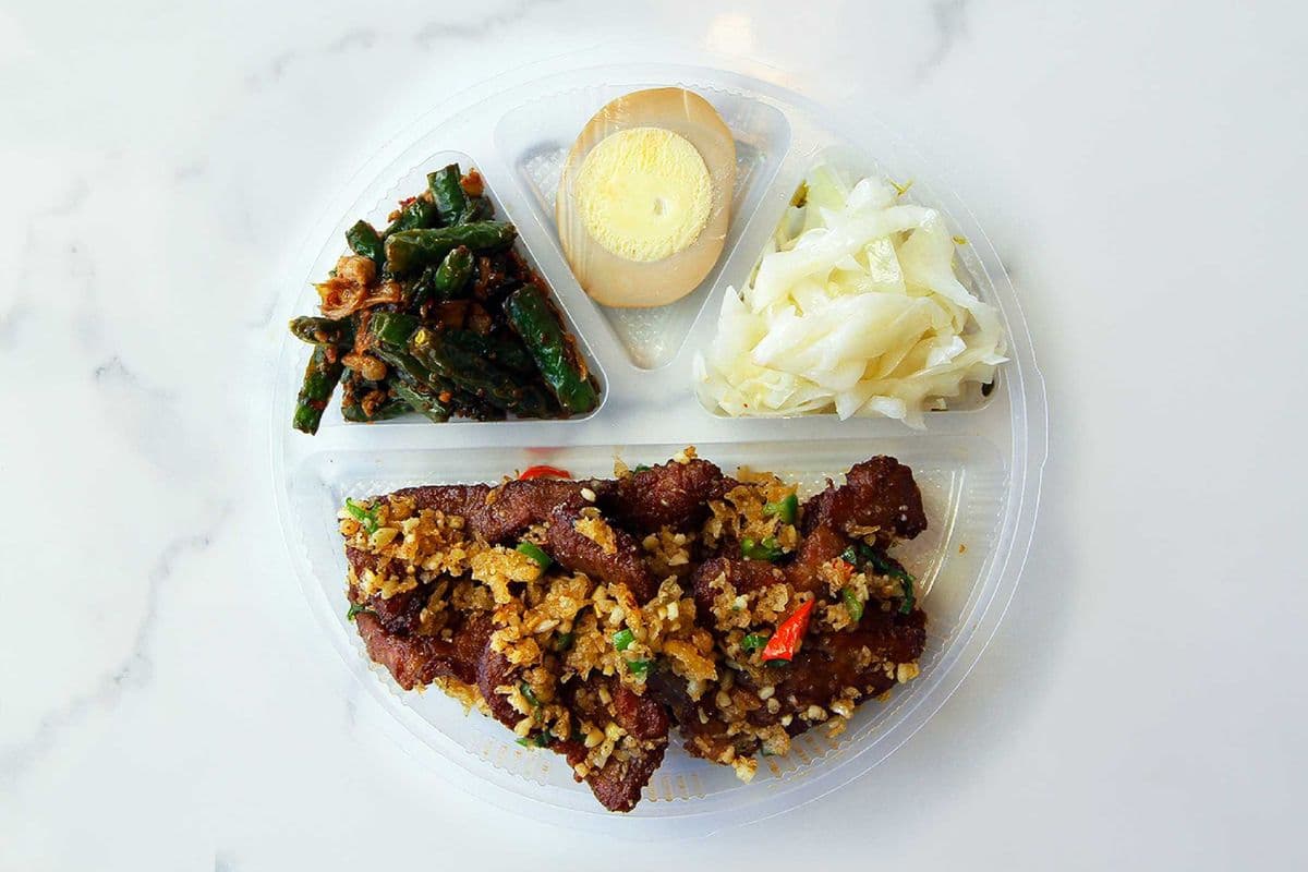 Salt & Pepper Pork Chop Bento Box 椒鹽豬排便當