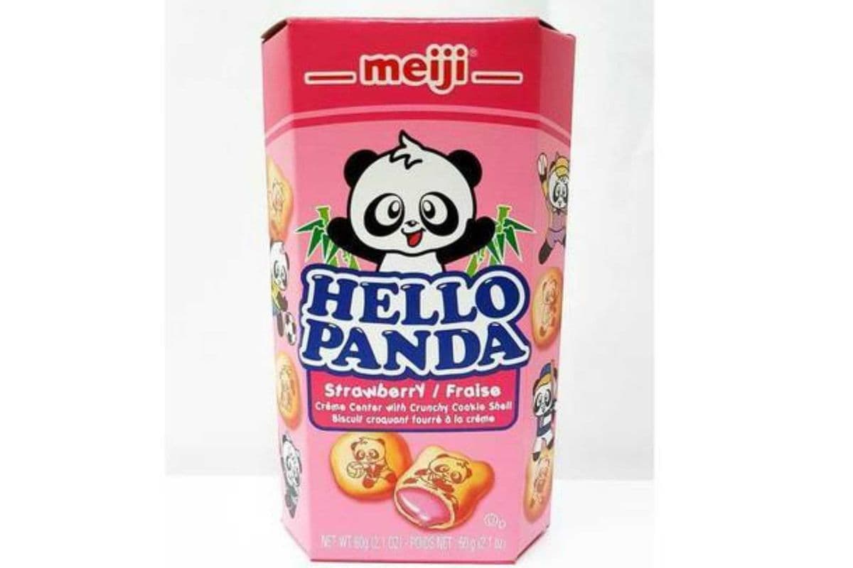 Meiji · Hello Panda Strawberry Cookies (60g)
