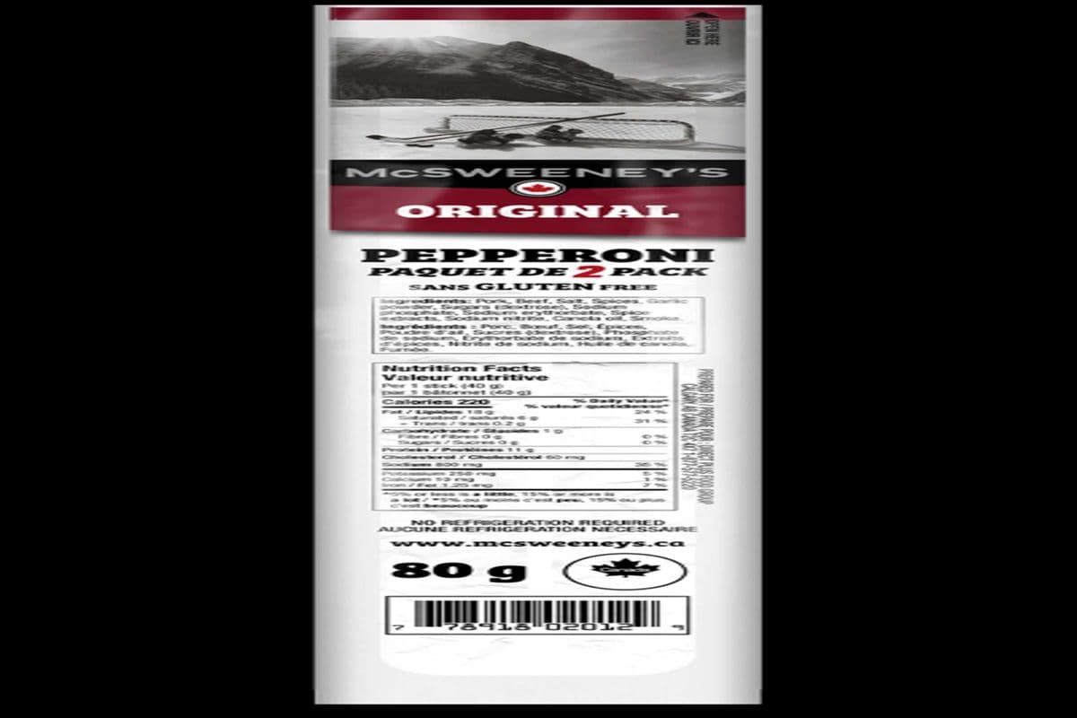 McSweeneys’s Original Pepperoni 2 Sticks (80 g)