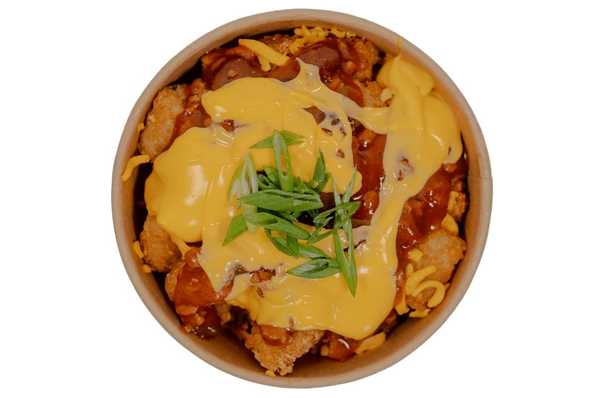 Chili Cheese Pop'in Tots