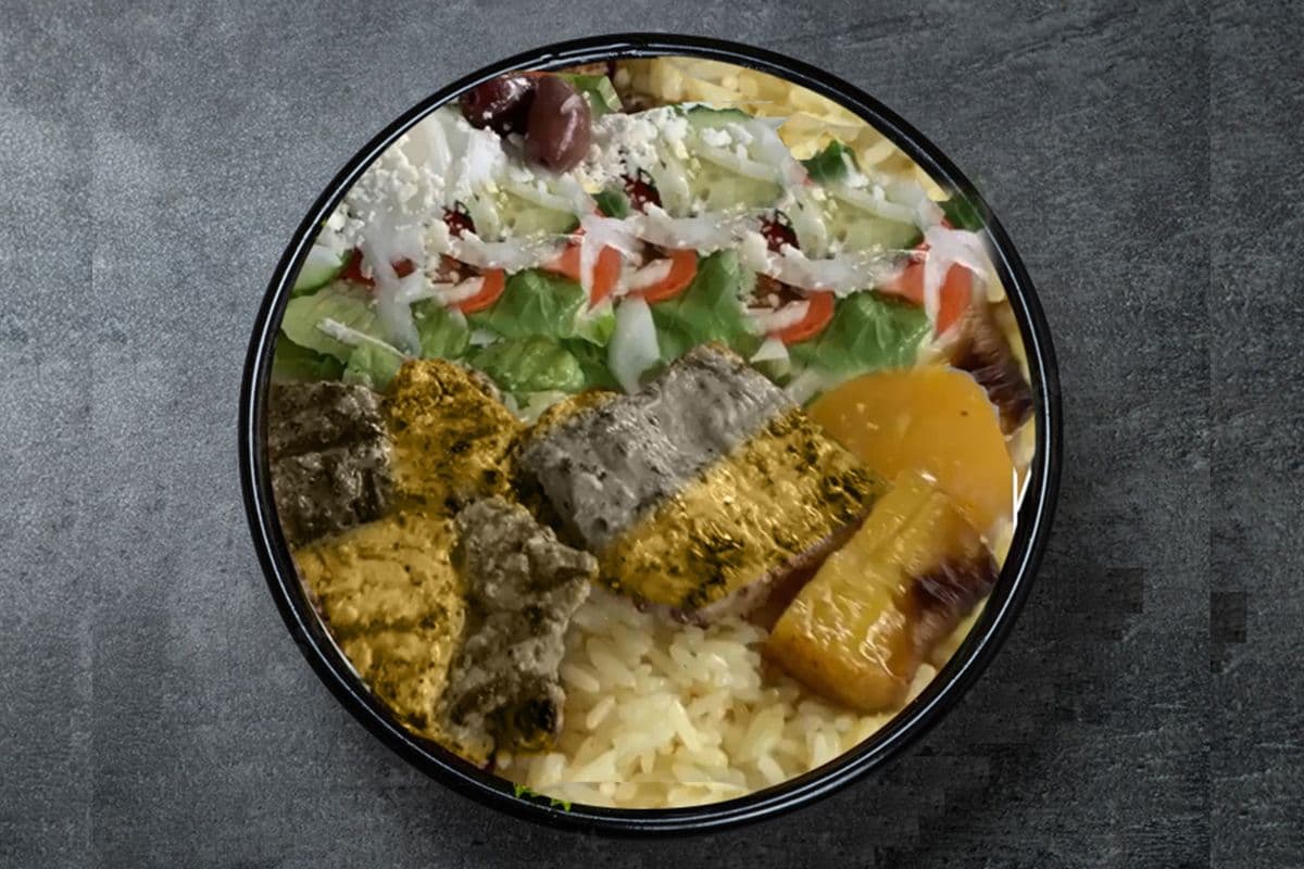 Mix Chicken and Pork Souvlaki
