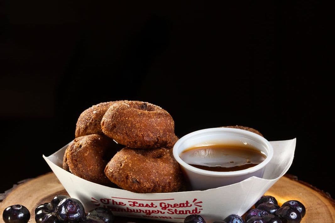 5pcs Blueberry Donuts