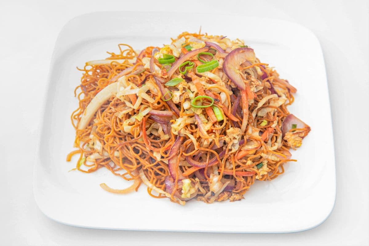 (蔬菜炒面) Vegetable Chow Mein