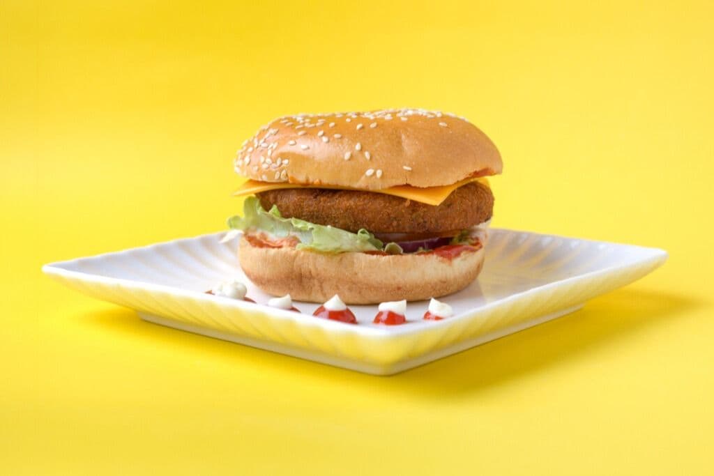 Vegetable Maharaja Burger