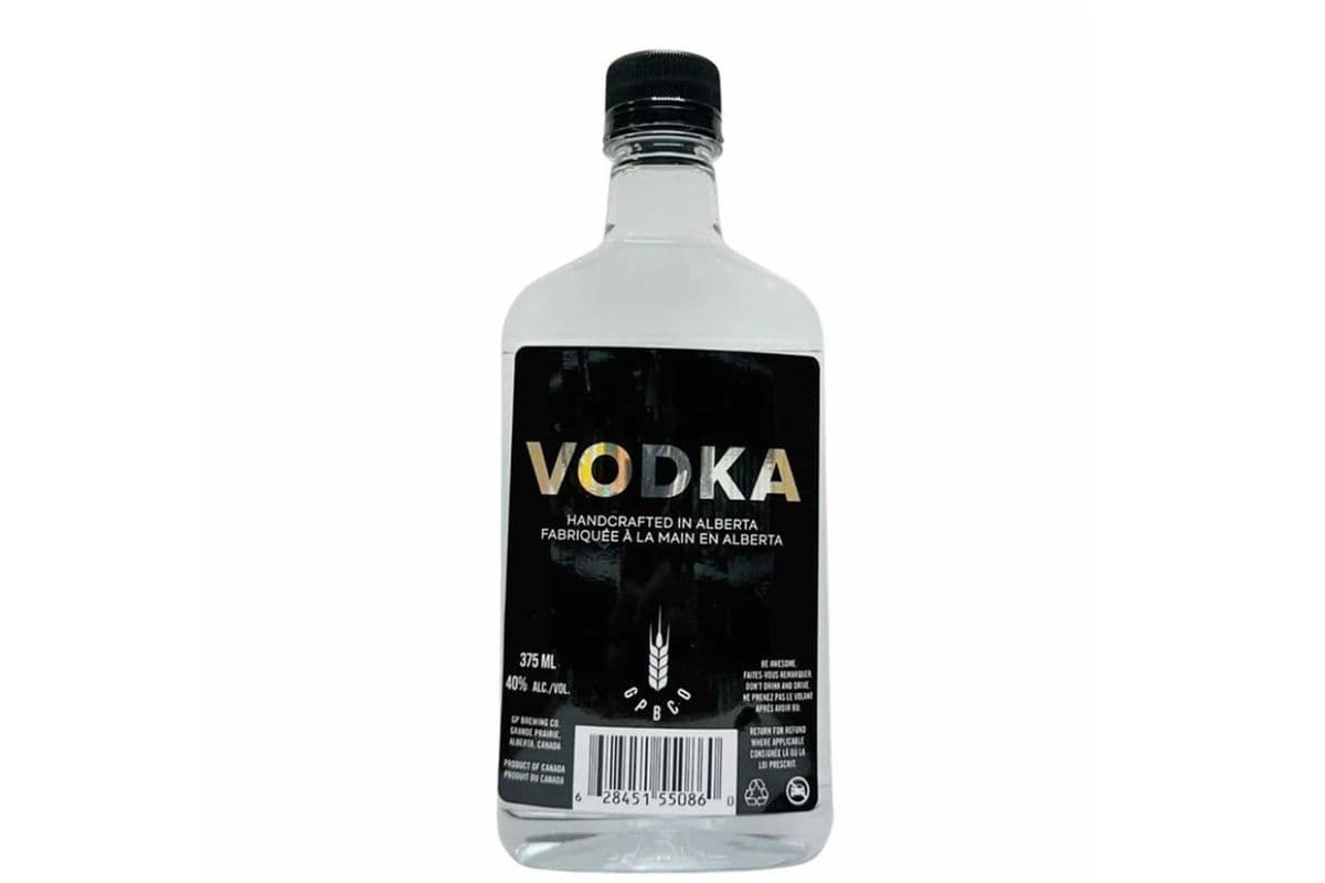 GP BLACK VODKA (1 x 375 ML)