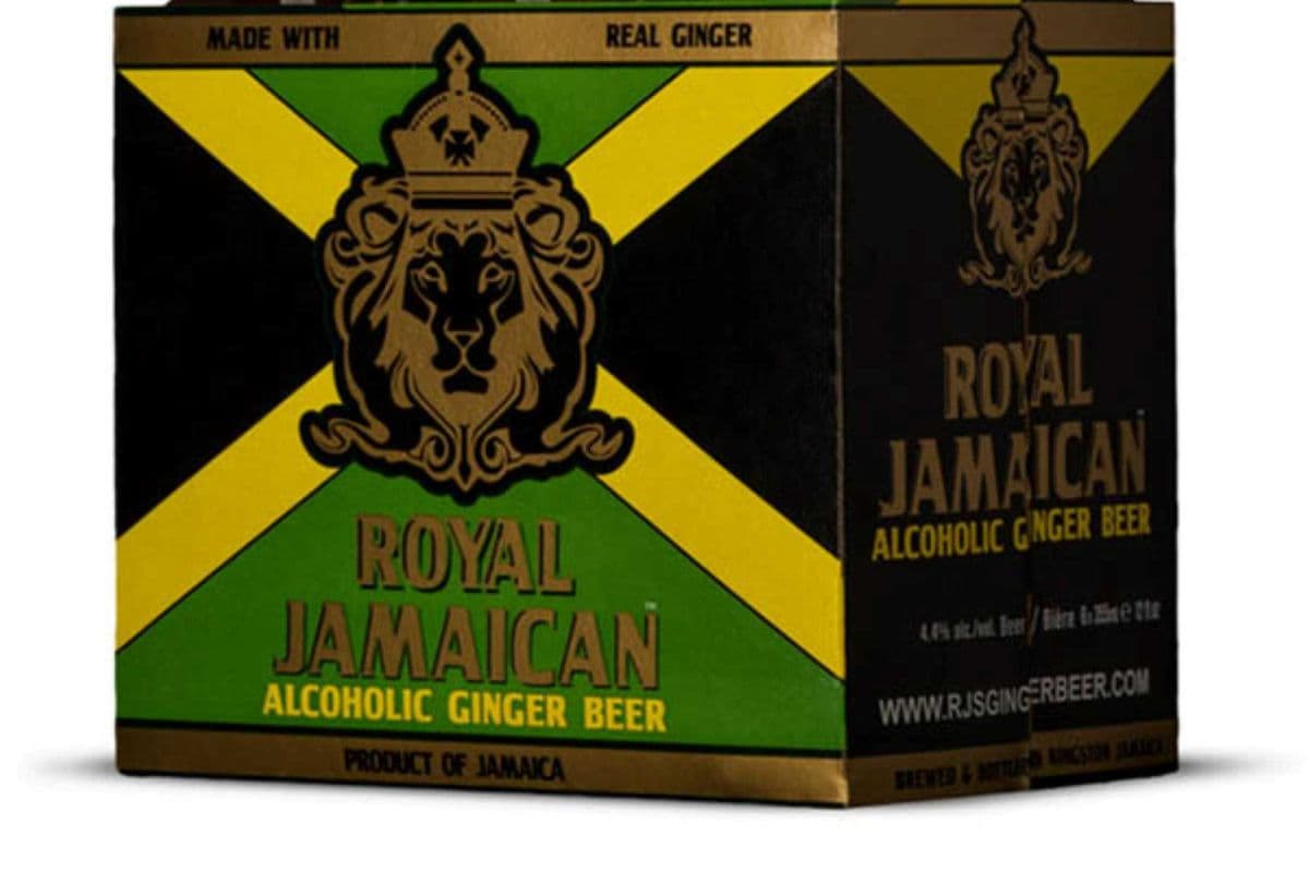 Royal Jamaican - Alcoholic Ginger Beer (6 x 355ml Bottle)