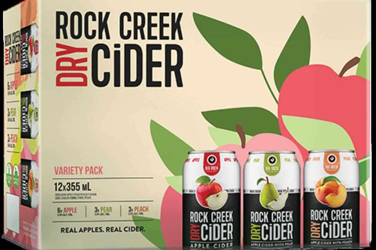 ROCK CREEK CIDER VARIETY - 12PC (1 x 12X355ML)