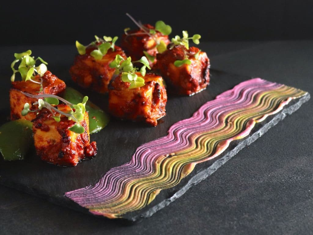 Sindoori Paneer Tikka