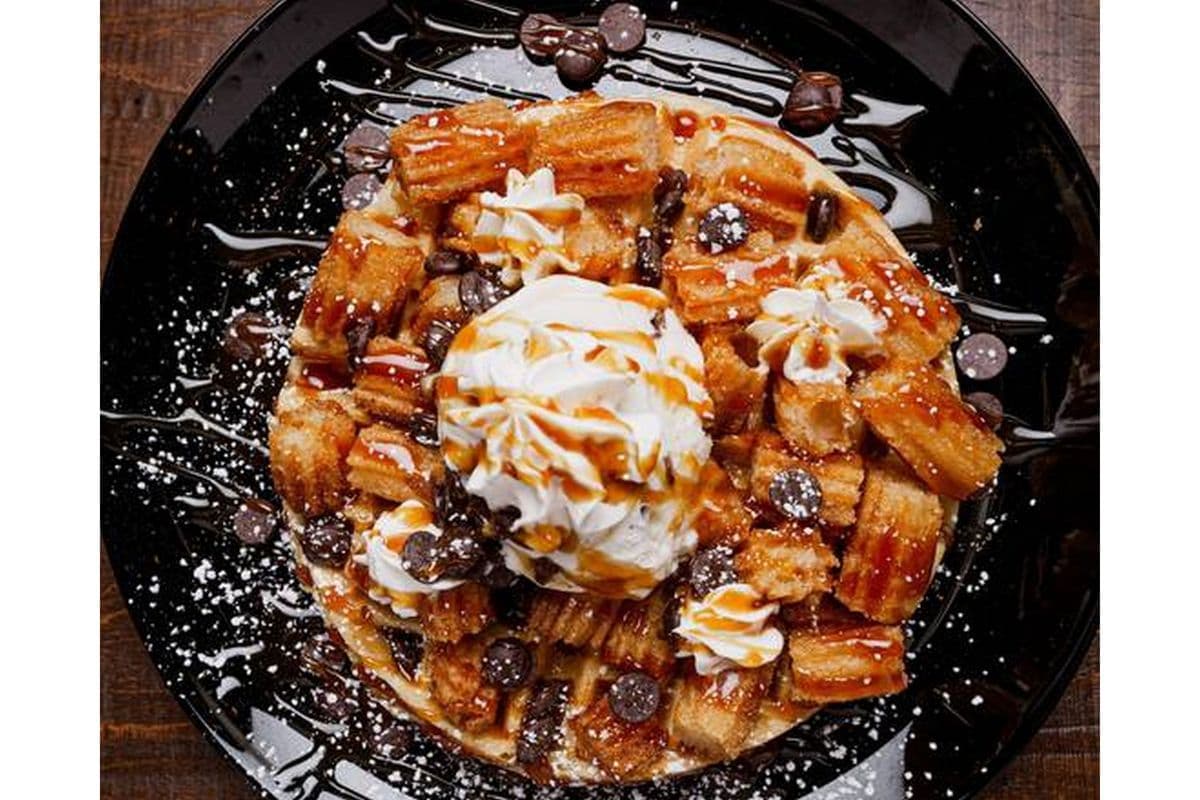 Caramel Churros - Waffle Up!