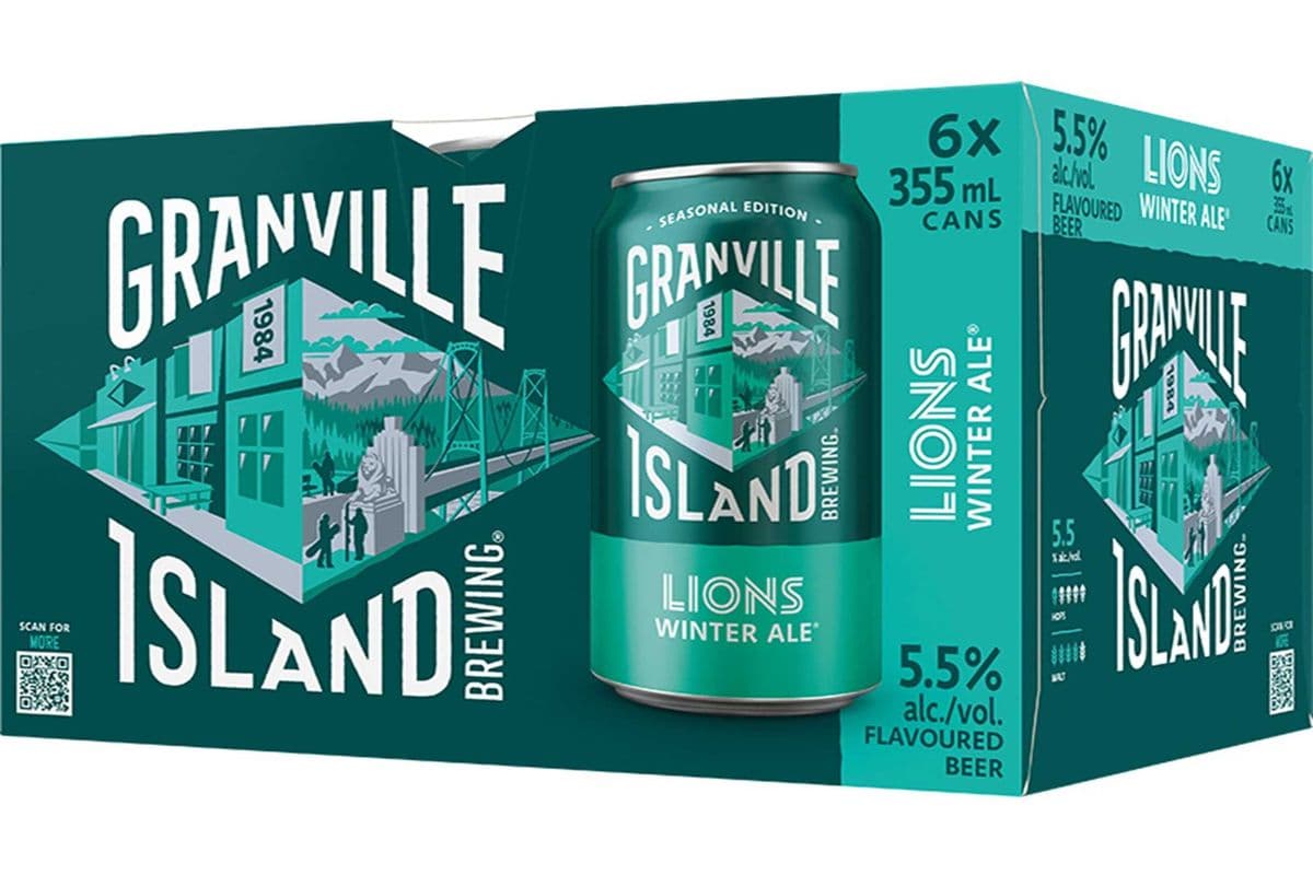 Granville Island Lions Winter Ale 6 CANS (6 x 355 ML)