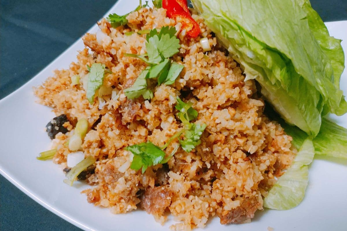 32. Nam (Thai Crispy Rice Salad)