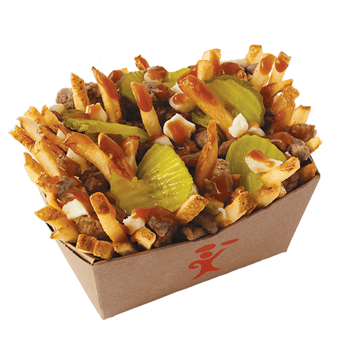 Large Cheeseburger Poutine