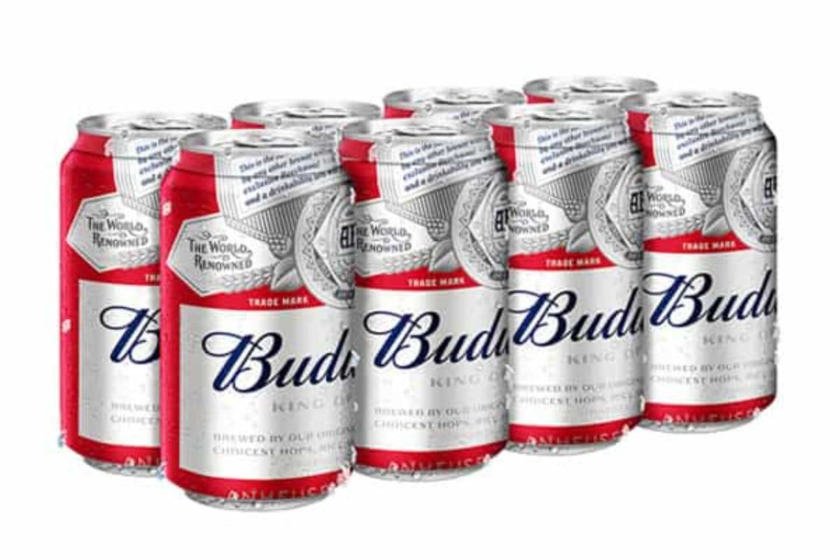 Budweiser (8 x 355 ml Cans)