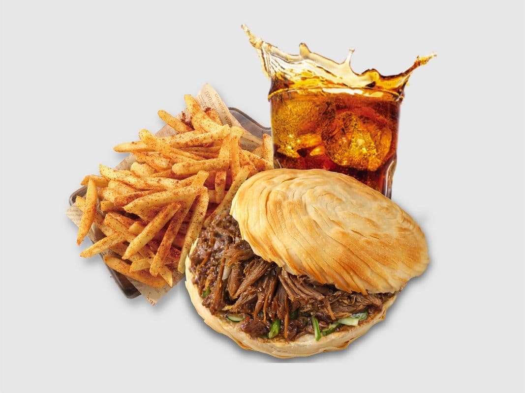 Pulled Peking Duck Fries Combo