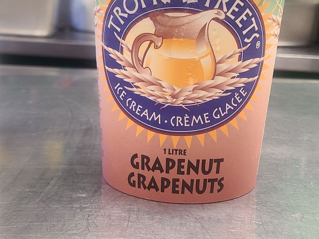 Grapenut Ice cream
