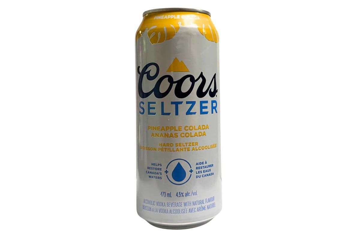 Coors Seltzer Pineapple Colada (1 x 473mL Can)