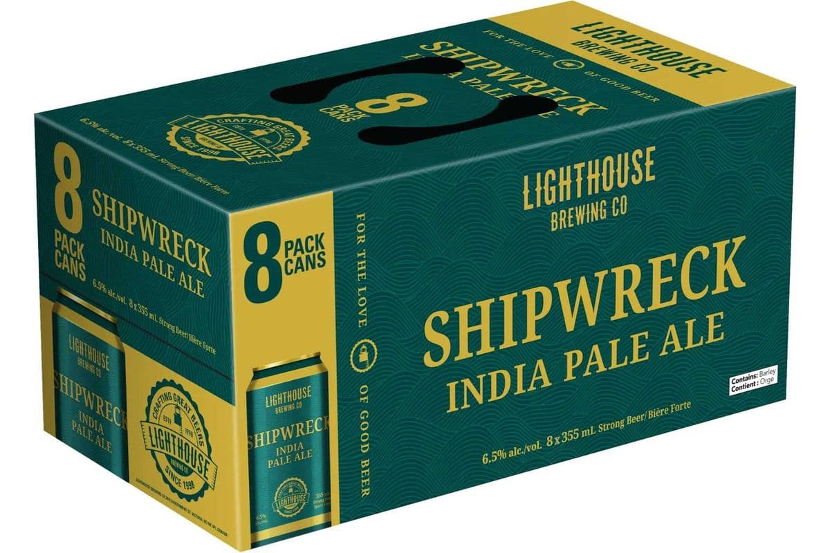 Lighthouse Shipwreck IPA (8 x 355ml Can)