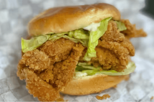 Spicy Chicken Burger 香辣鸡腿堡