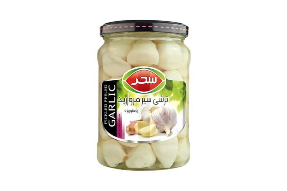 Sahar • Pickled Peeled Garlic / Ail Pelé Mariné (660G)