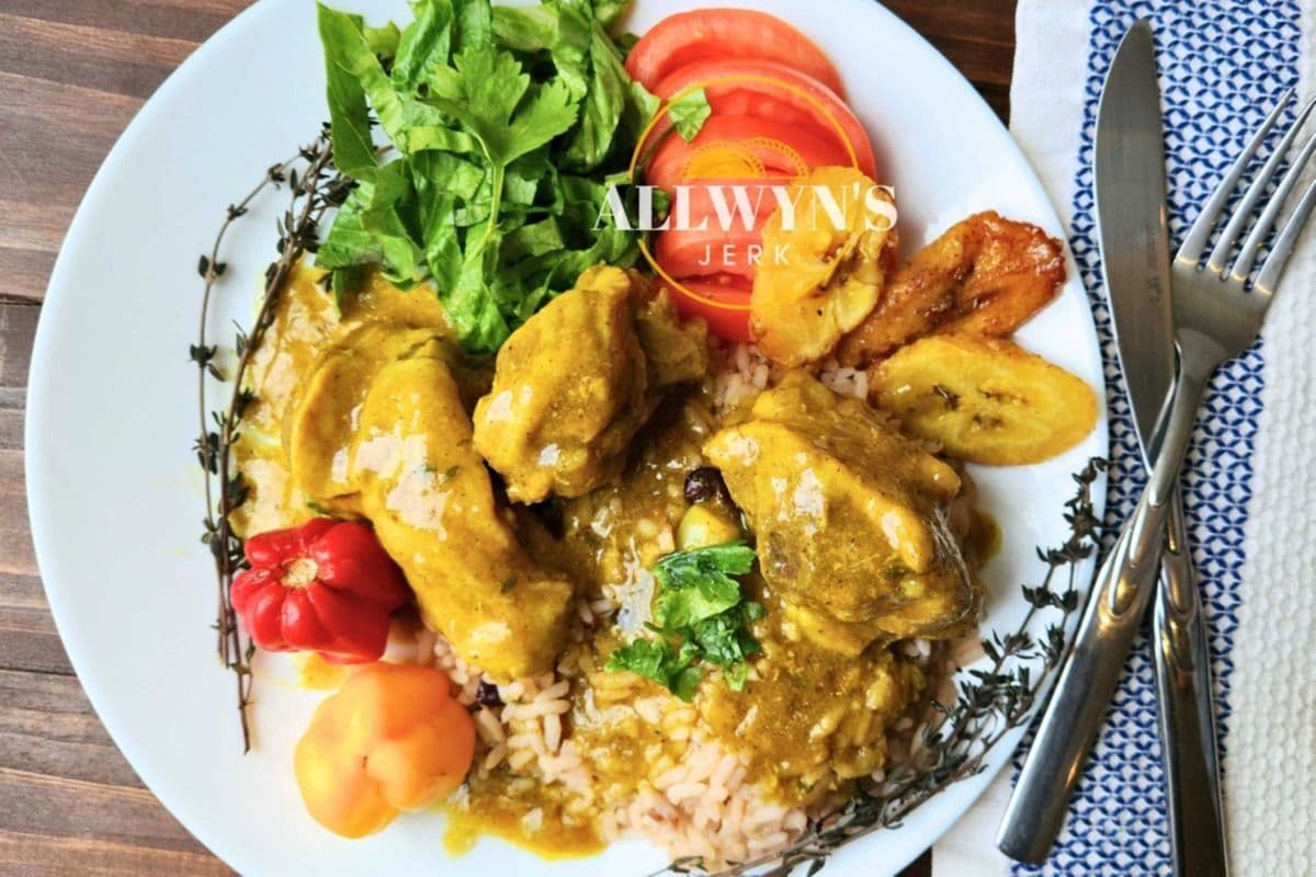 Large Curry Chicken Meal