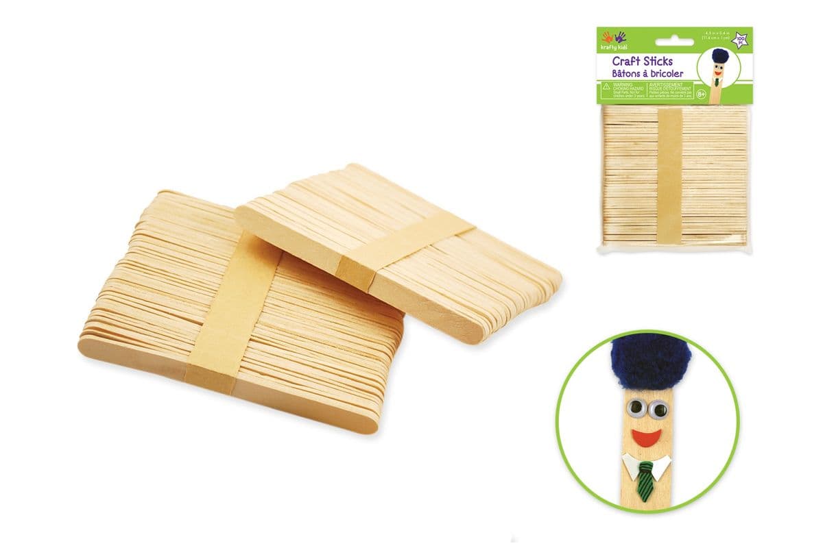 Popsicle Sticks 200pc (200 Pack)