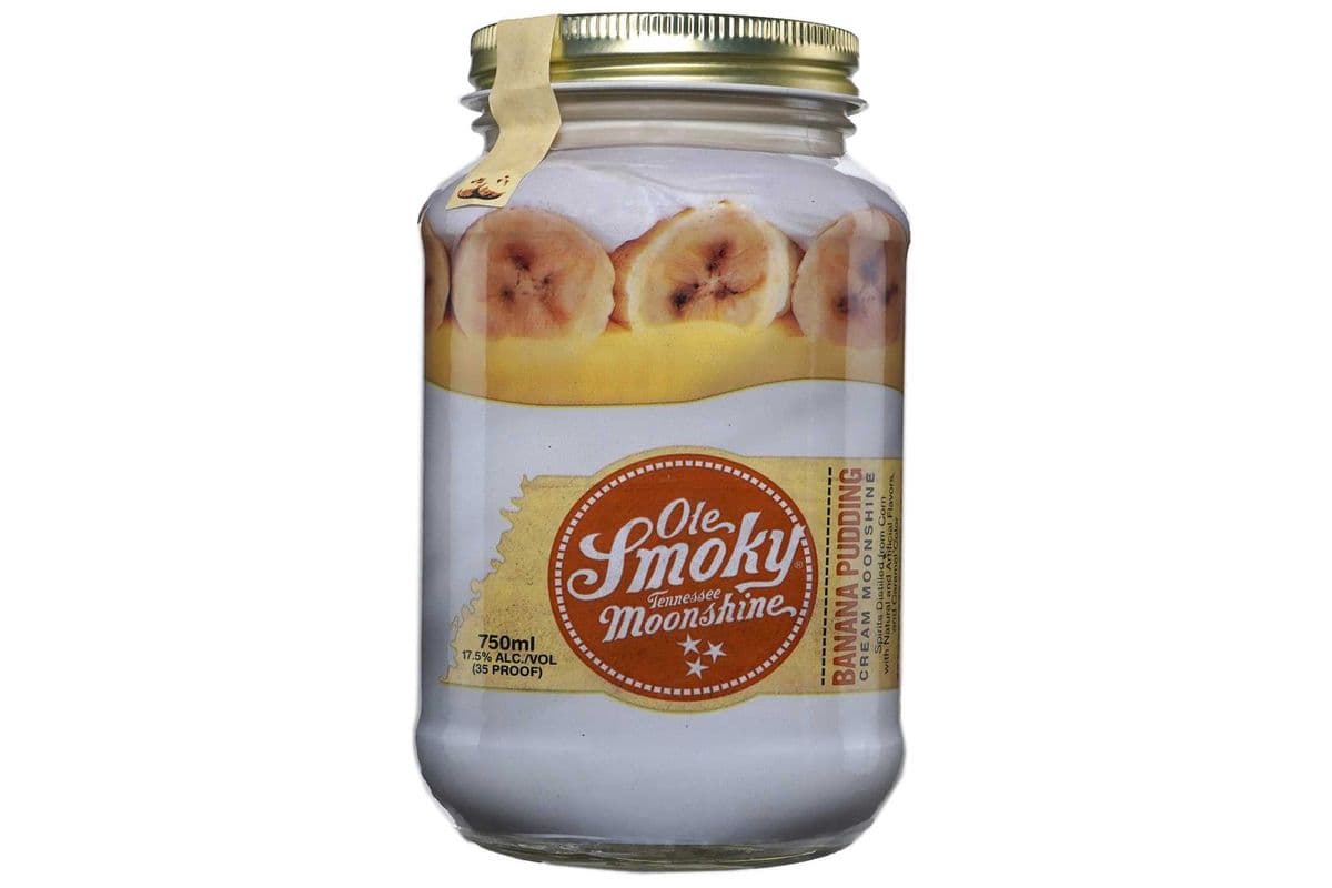 OLE SMOKY BANANA PUDDING CREAM MOONSHINE 750 ML (1 x 750 ML)