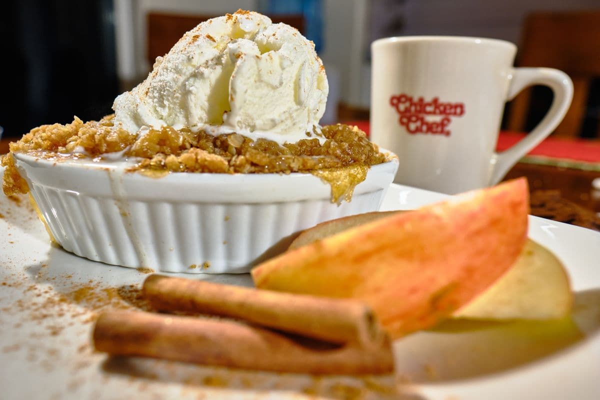 Hot Apple Crisp