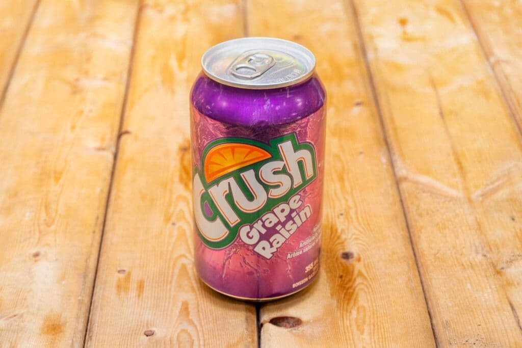 Grape Crush Canned Pop