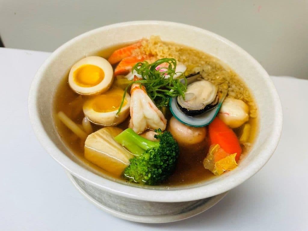 Seafood Udon Soup