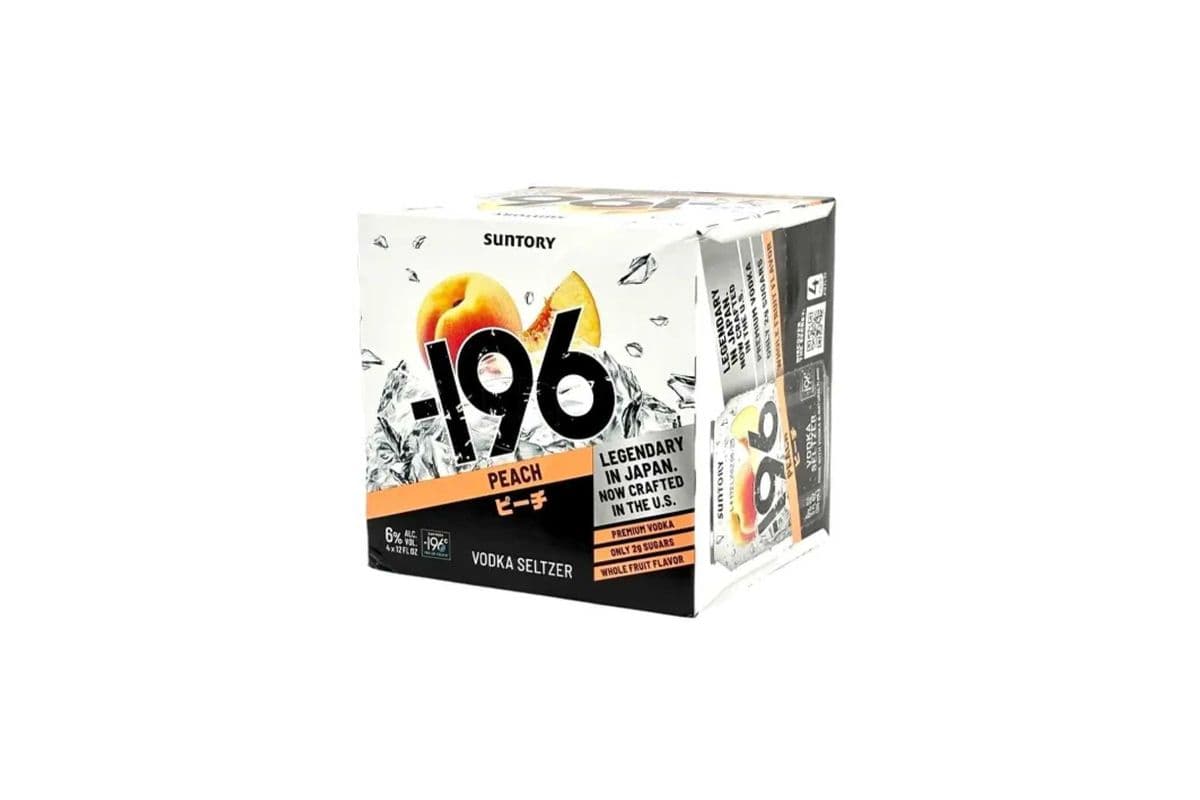 -196 Peach (4 x 355ml)