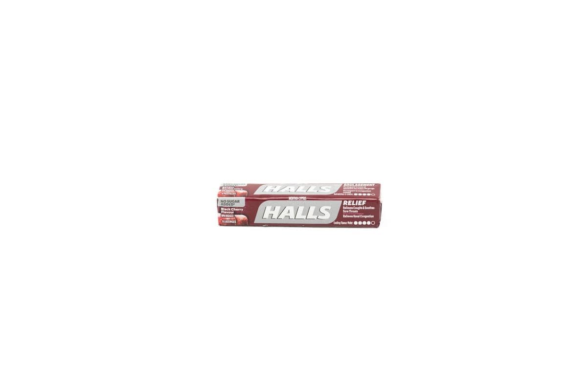 Halls Black Cherry Flavour No Sugar Added