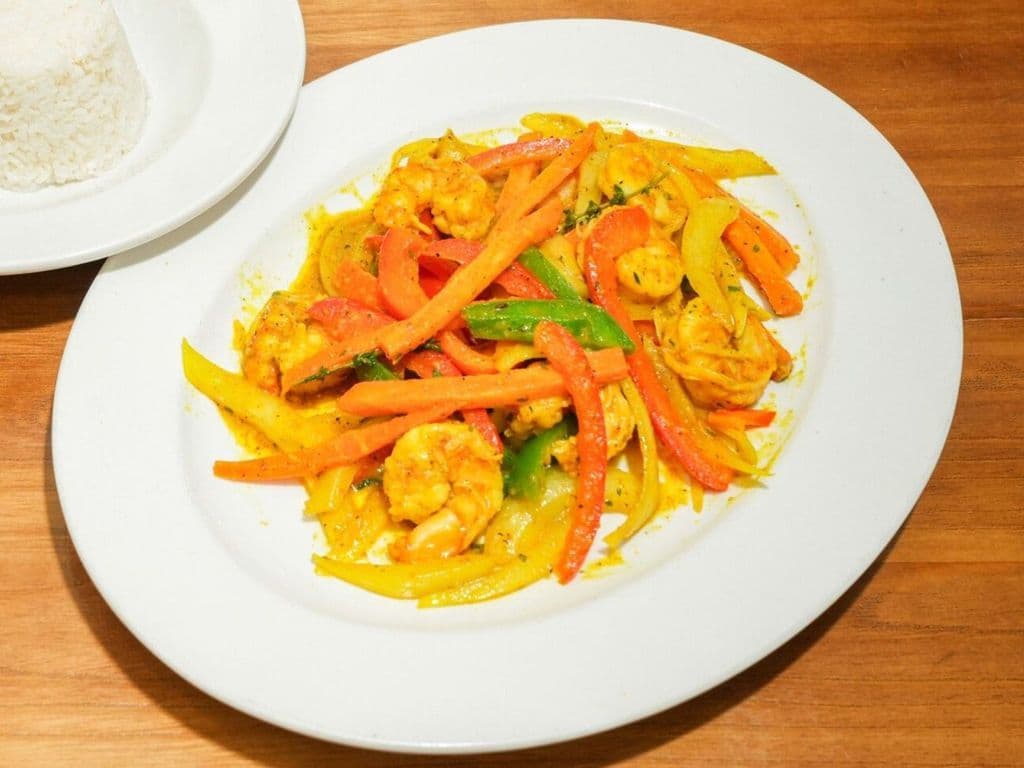 Shrimp Roti
