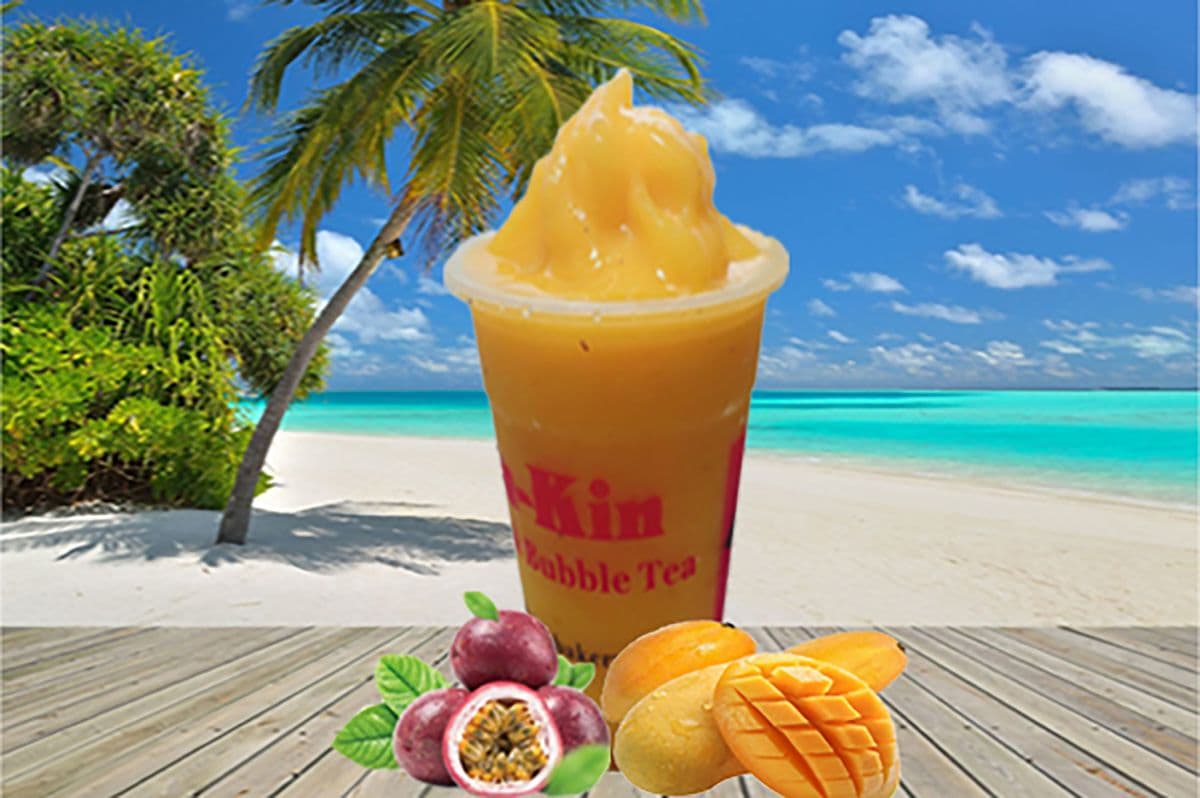 Mango Passion Fruit Real Fruit Slush