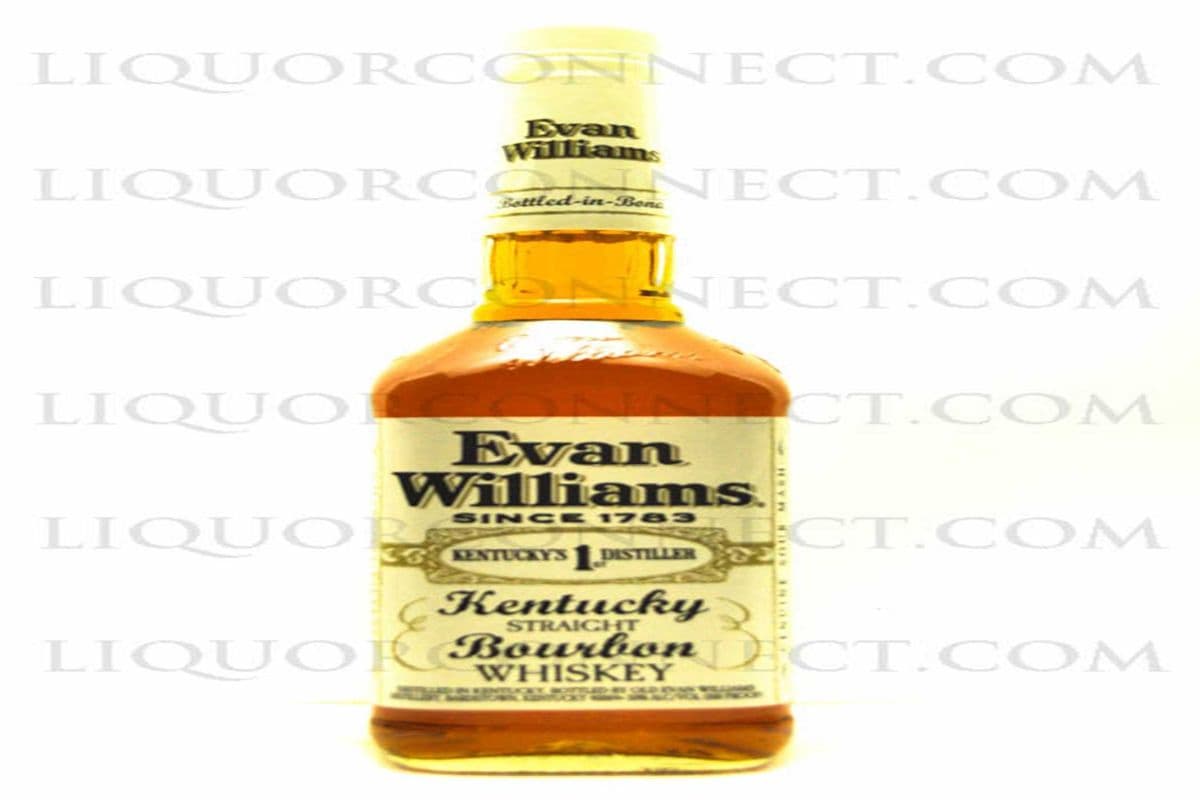 EVAN WILLIAMS BOTTLED IN BOND BOURBON 750 ML (1 x 750 ml)