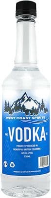 WEST COAST SPIRITS VODKA (750ML)