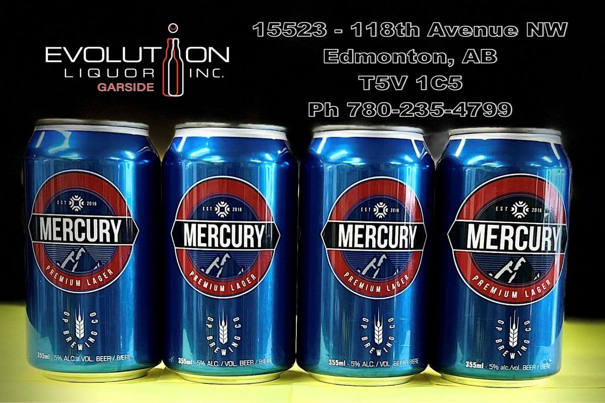 Mercury Premium Lager 0355-04 (4 x 355ml Can)