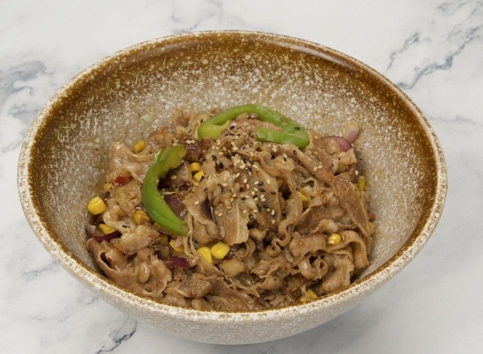 Teriyaki Tender Beef Rice / 照烧滑牛饭