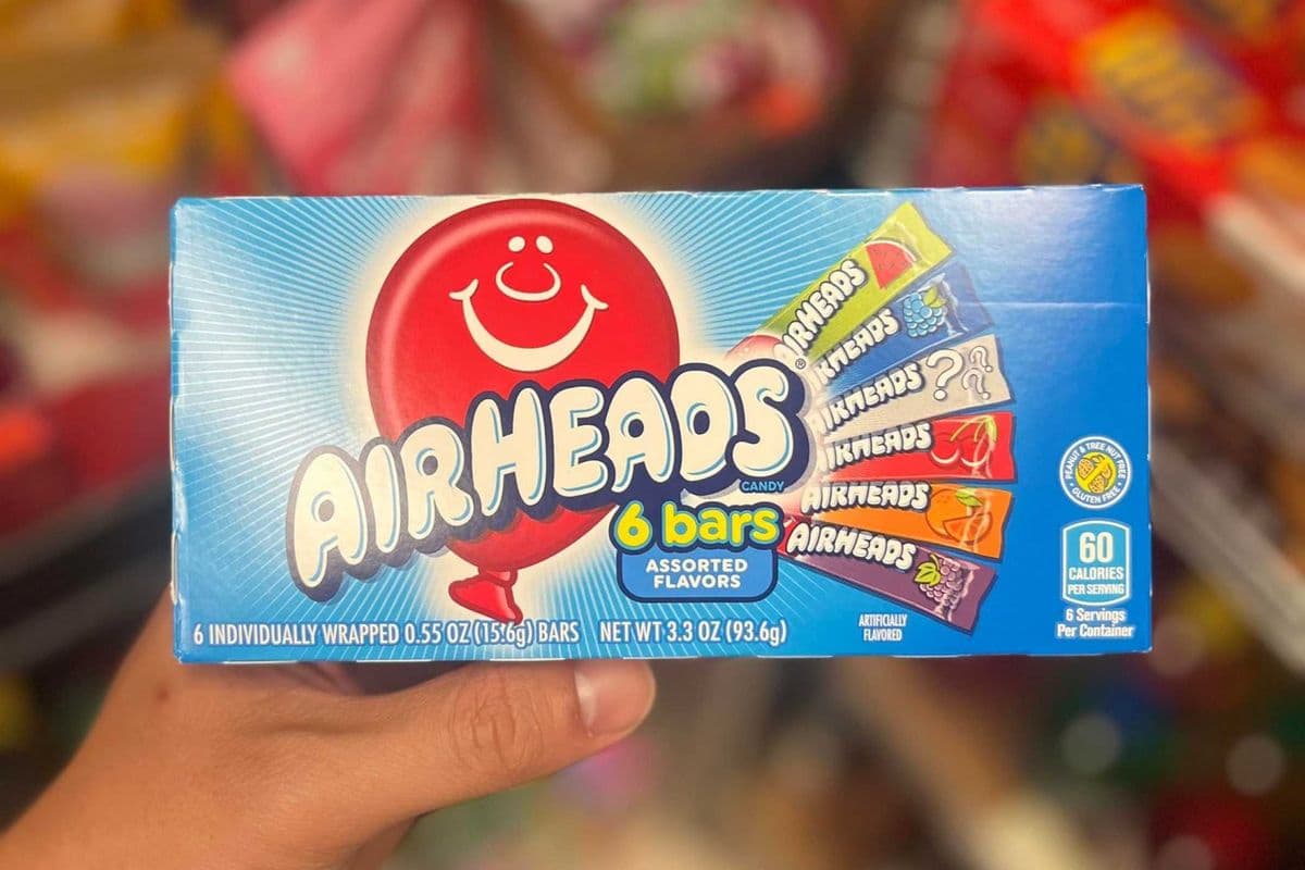 Airheads - 6 Barsd Assorted Flavours