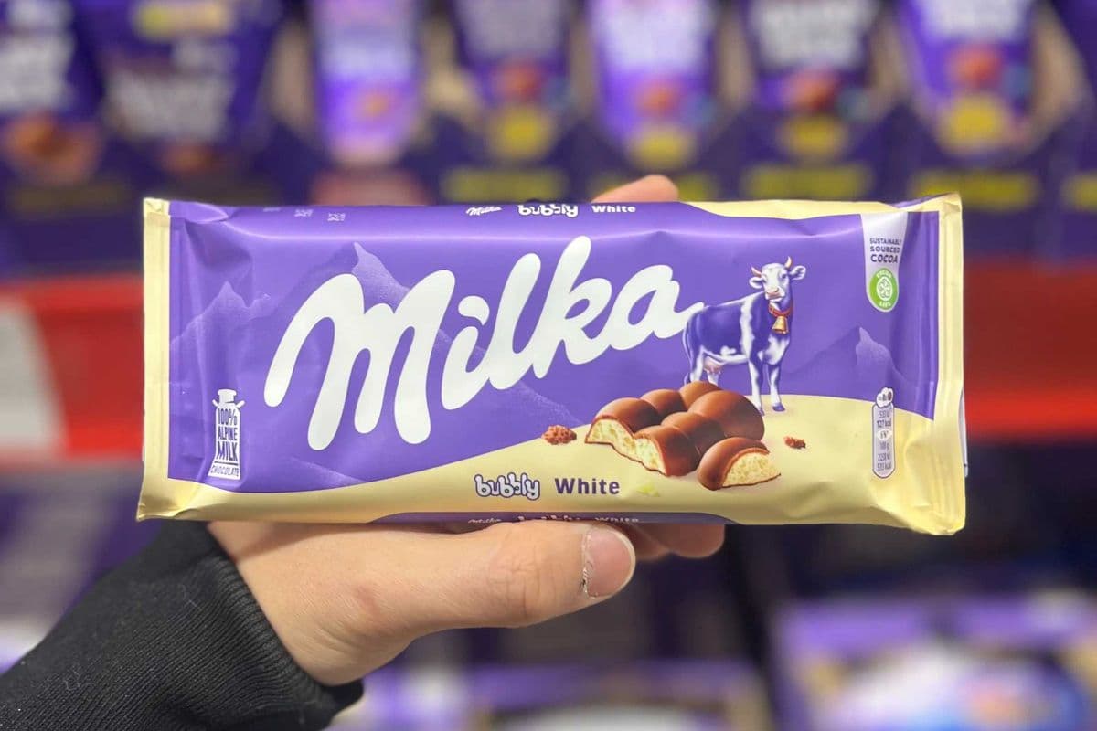 (UK) Milka Bubbly White - 95g