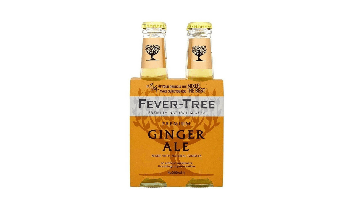 Fever Tree - Soda au Gingembre / Ginger Ale 4x200mL