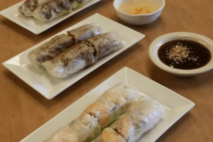 8. BBQ Beef Fresh Rolls (2 pcs)