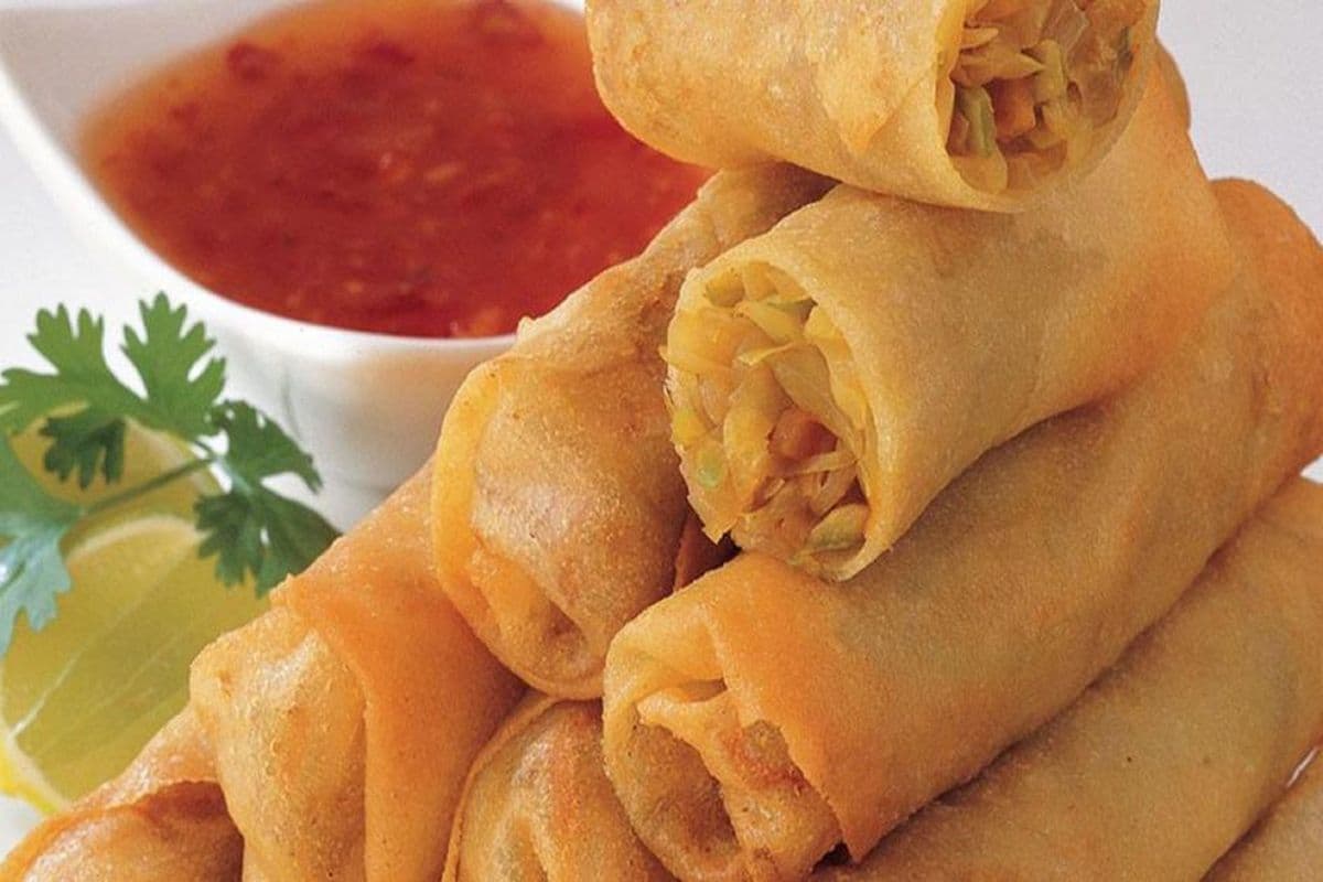 Vege Spring Rolls (4 pcs)
