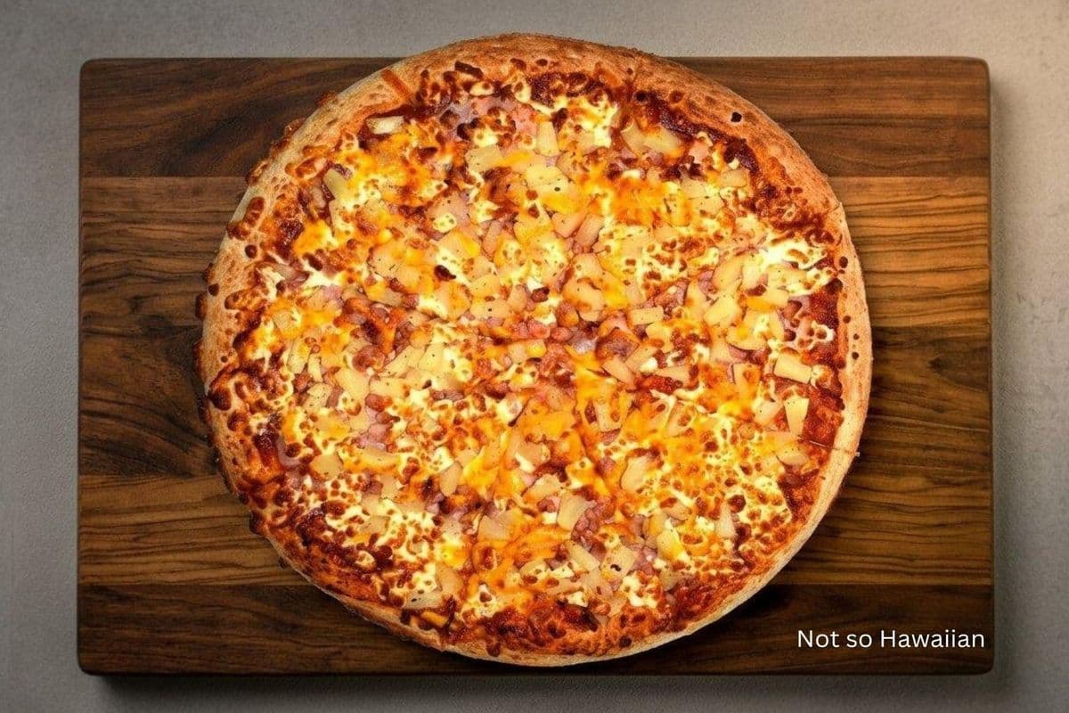 12" GF Not So Hawaiian - Plant Based Local Pizza