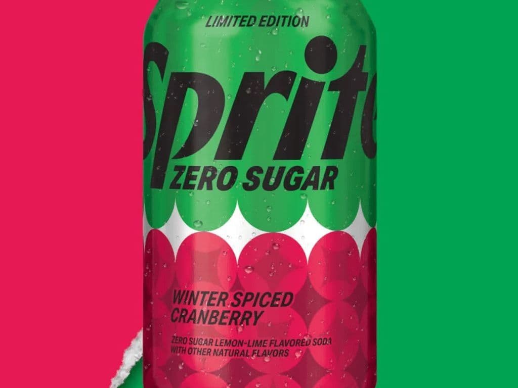 Sprite Winter Spiced Cranberry Can Zero Sugar