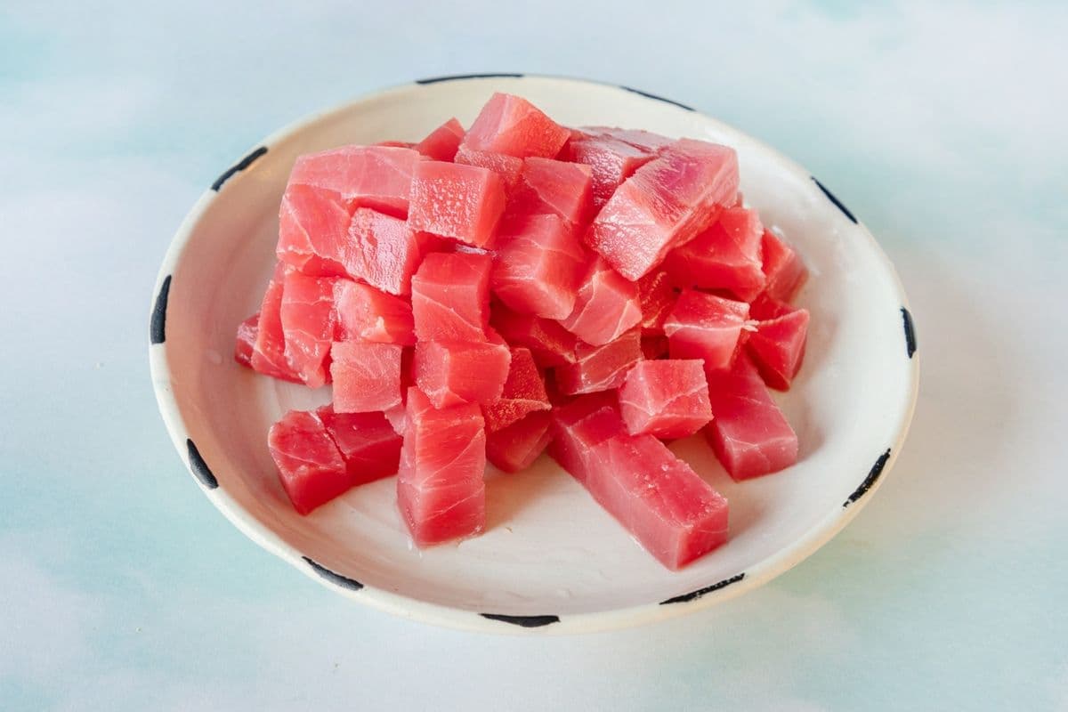 Wild Ahi Tuna Poke Cubes