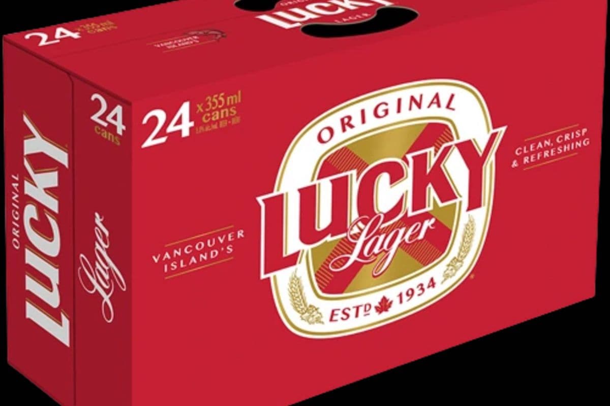 Lucky Lager Beer 24PK 355ML CANS (24 x 355 ml)